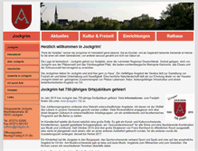 Tablet Screenshot of jockgrim.de